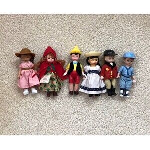Madame Alexander McDonald's Toy Dolls Mixed Figure Happy Meal Lot of 6 2002-2005